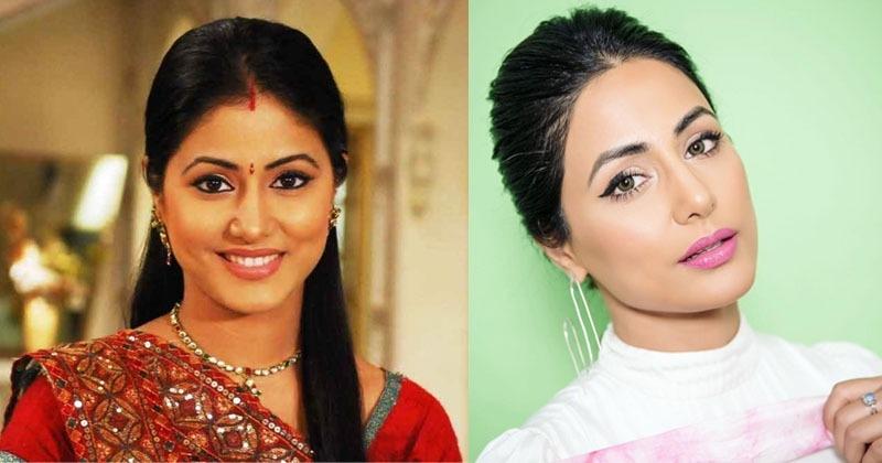 hina khan then and now