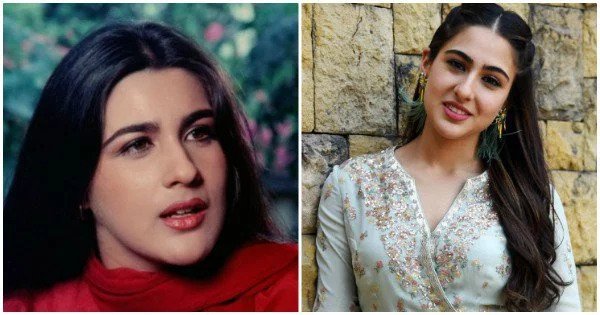 Sara Ali Khan and Amrita Singh